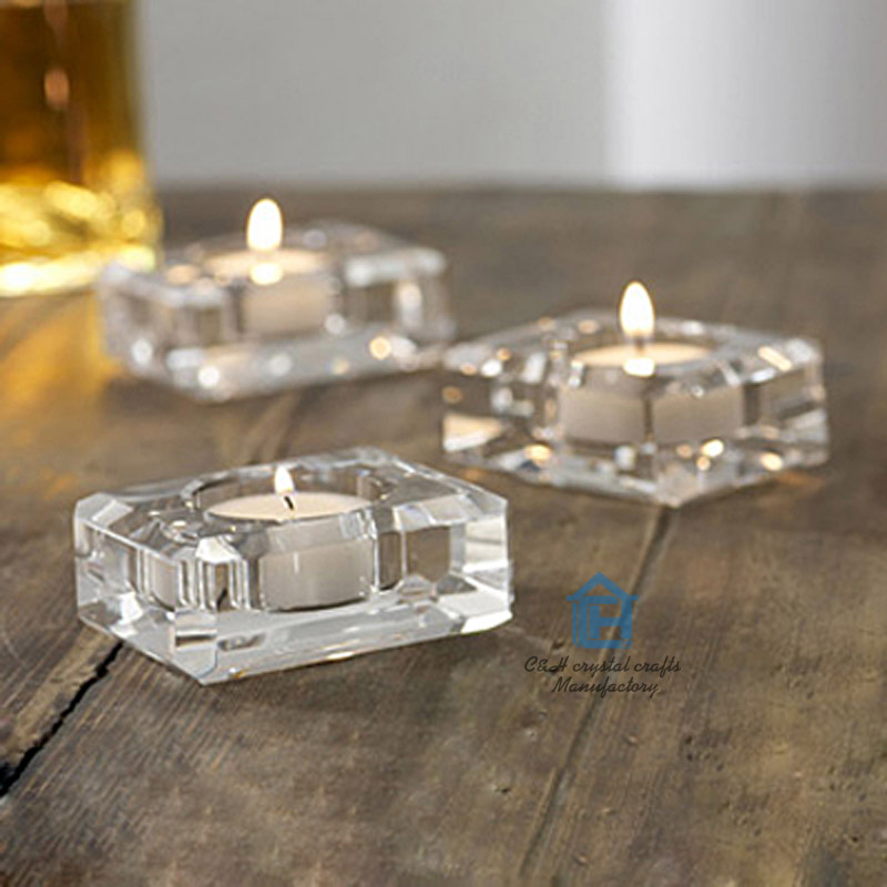 Add shimmering style to your home decor with the elegant Crystal candle hol...